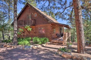 Evolve Charming and Rustic Cabin with Deck and Views!, Heber